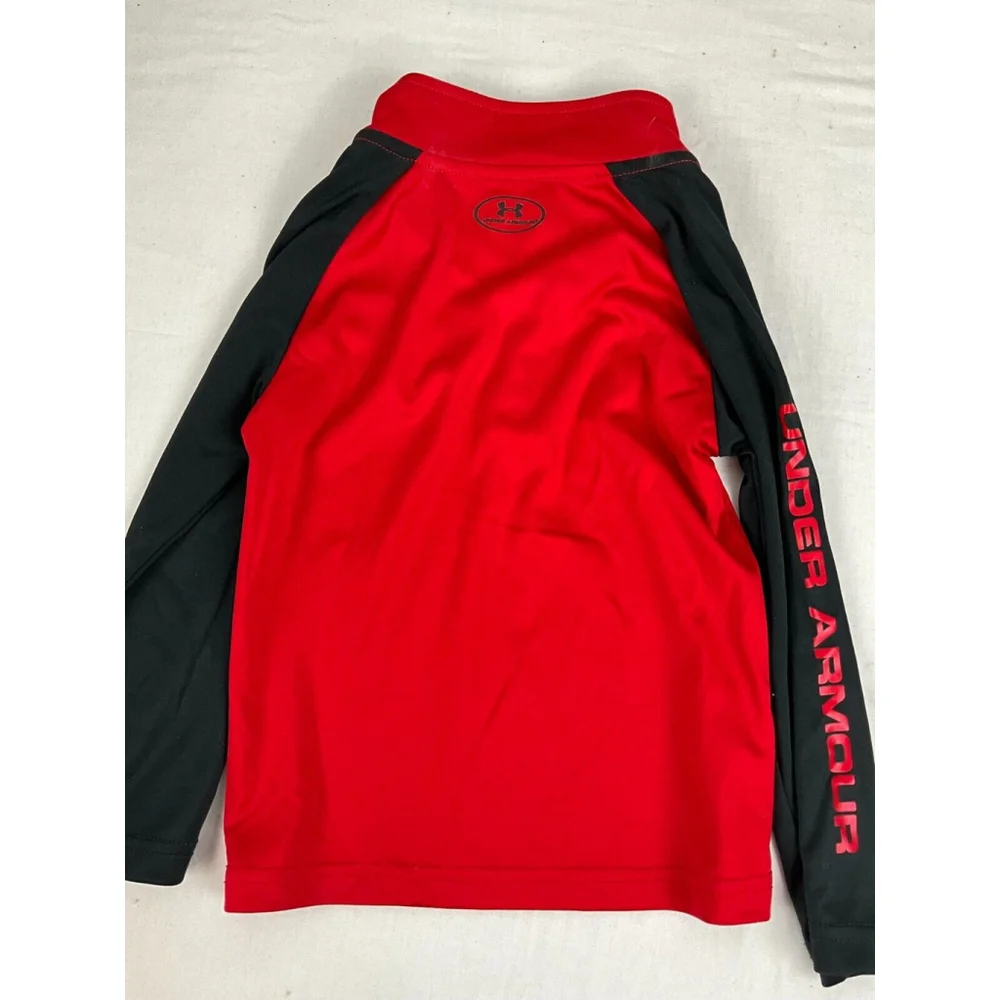 Kids Under Armour NCAA University of Maryland Terrapins 1/4 Zip Jacket Size 2T
